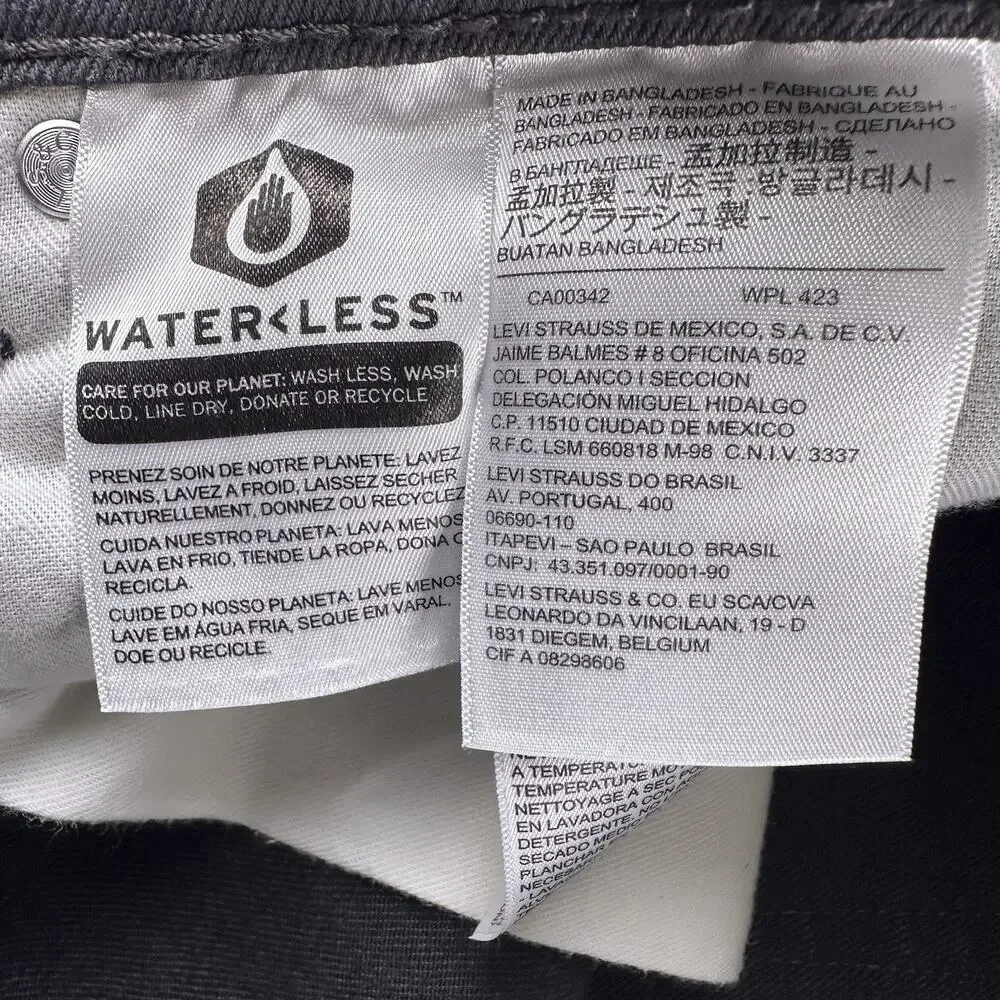 Men's Levi's 541 Gray Denim Jeans 34‎ x 30